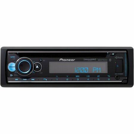 PIONEER Single-Din In-Dash Cd Receiver With Bluetooth, Hd Radio, And Siriusxm DEH-S7200BHS